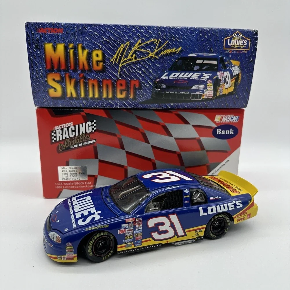 Mike Skinner #31 Lowe's 1999 Monte Carlo 1:24 Car Bank 1 of 1,500 C249916177-2
